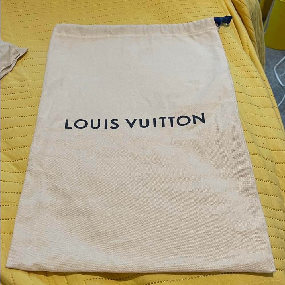 Louis Vuitton Beige Tote Bag
